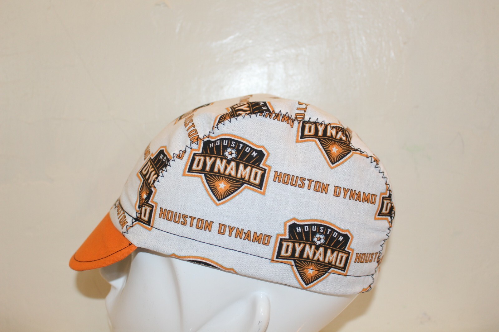 CYCLING CAPMLS HOUSTON DYNAMO    100% COTTON HANDMADE IN USA S/M/L