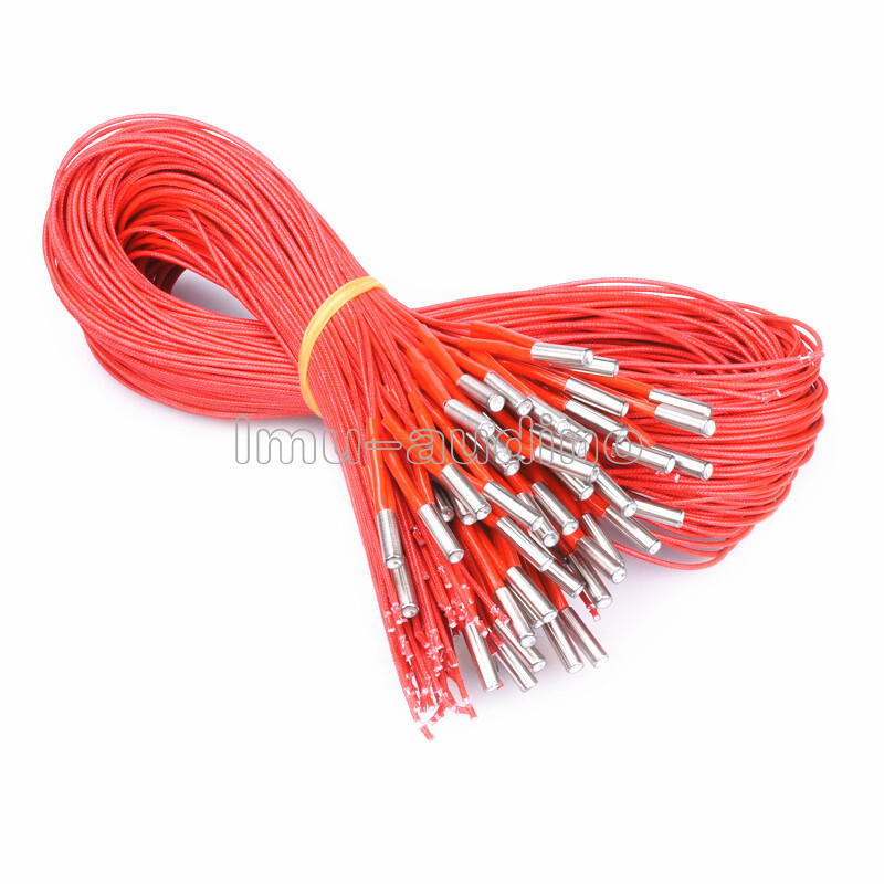 10pcs Reprap 24V 40W ceramic cartridge wire heater for 3D printer Prusa Mendel