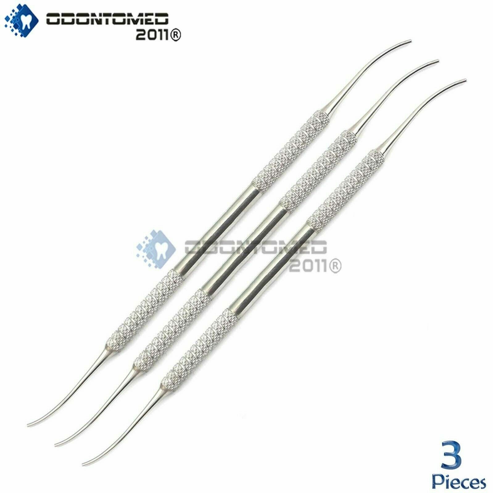 3 P.K. Thomas #1 Wax Dental Surgical Instruments