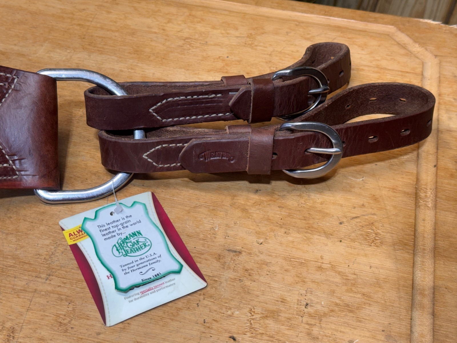 Weaver Leather Heavy Steer Roper Breast Collar ~ Hermann Oak ~ Pro Tack