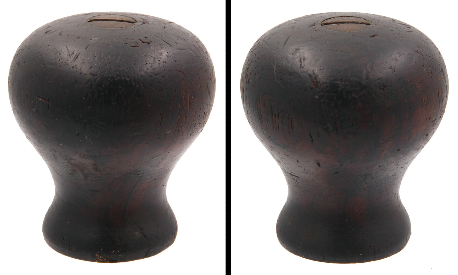 Orig. Front Rosewood Knob/Screw for Stanley No. 8 Plane - Type 9 - mjdtoolparts