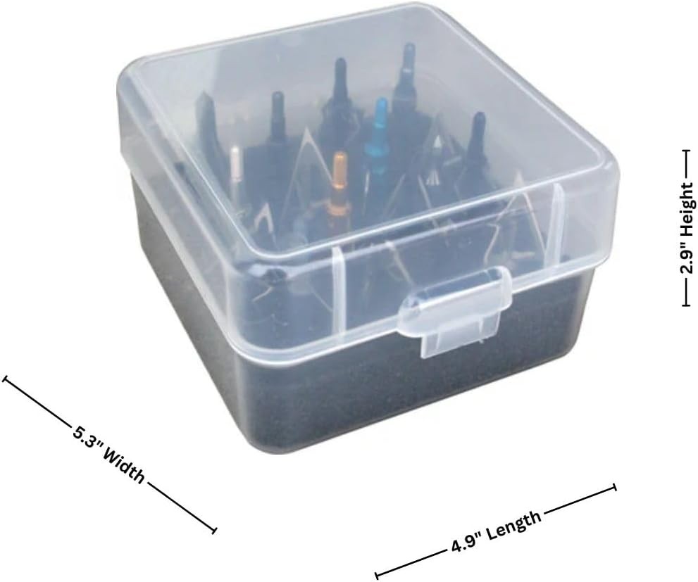 MTM BH16 Broadhead Box Box, Clear