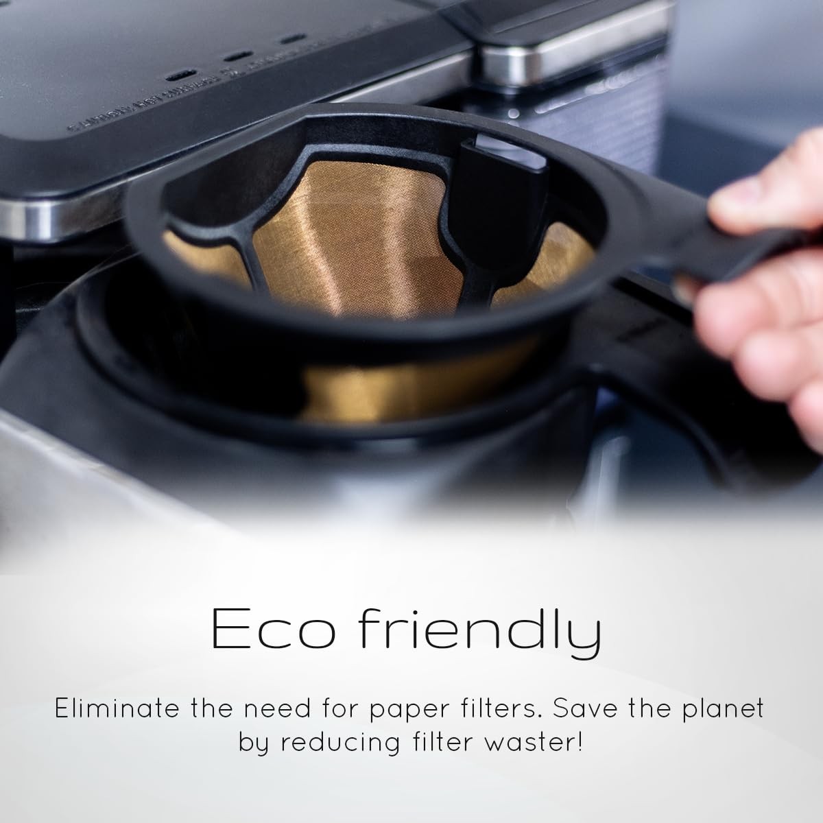 Original Replacement Permanent Reusable Filter for Ninja Coffee Bar Glass The...