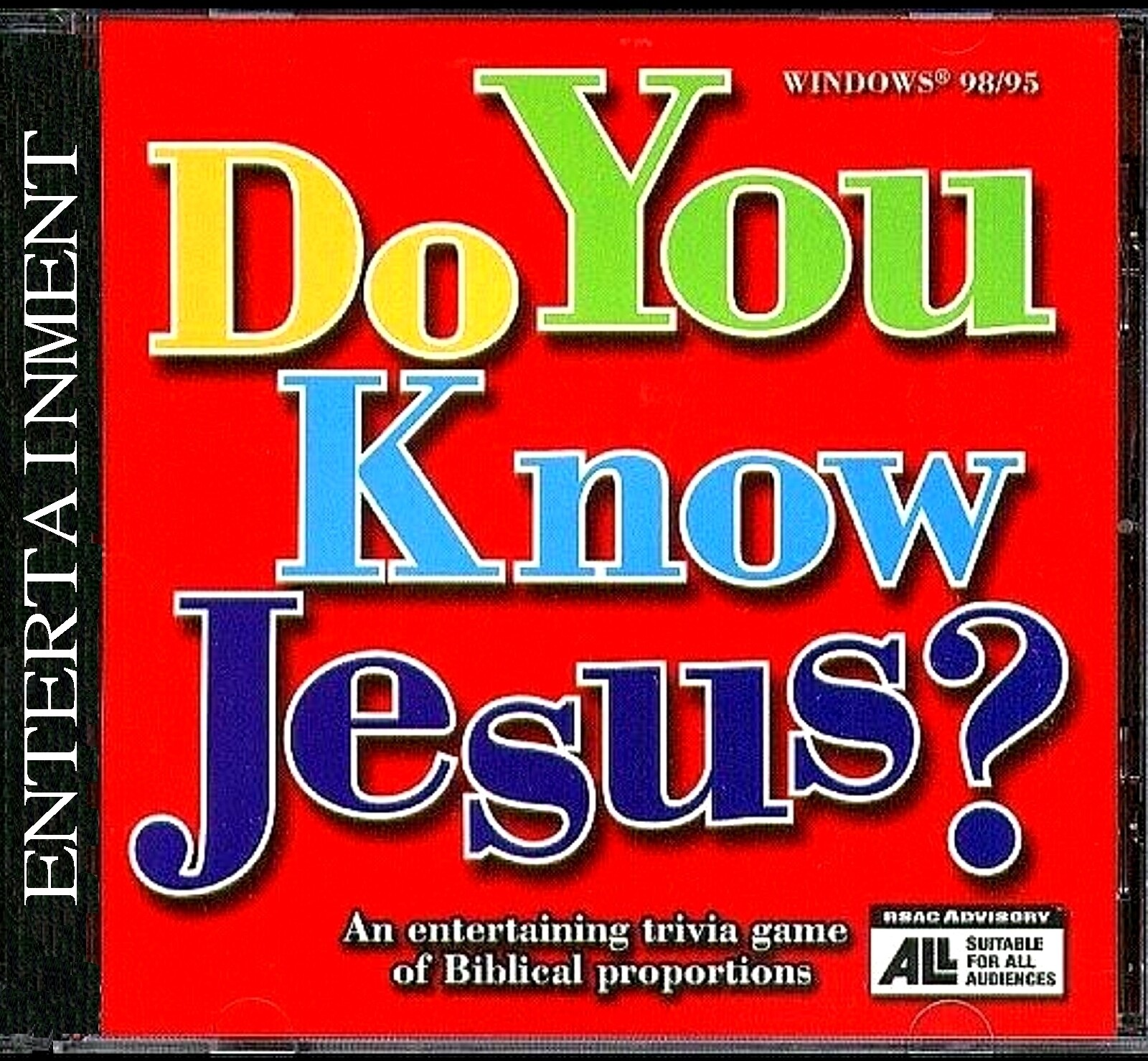 DO YOU KNOW JESUS?  BRAND NEW SEALED JEWEL CASE  (OLD STOCK)  FAST SHIPPING.