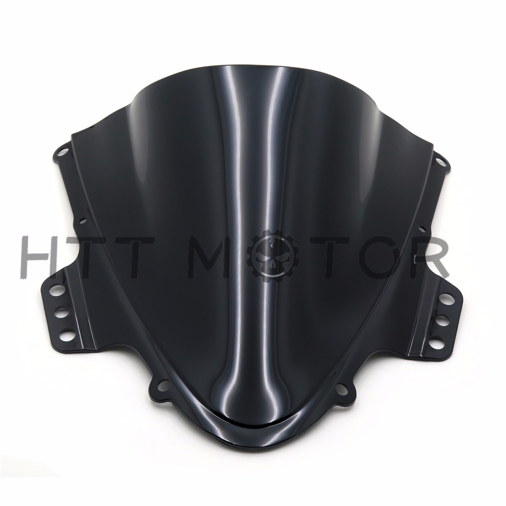 For 2005-2006 SUZUKI GSXR1000 K5 SMOKE WINDSHIELD WINDSCREEN DOUBLE BUBBLE