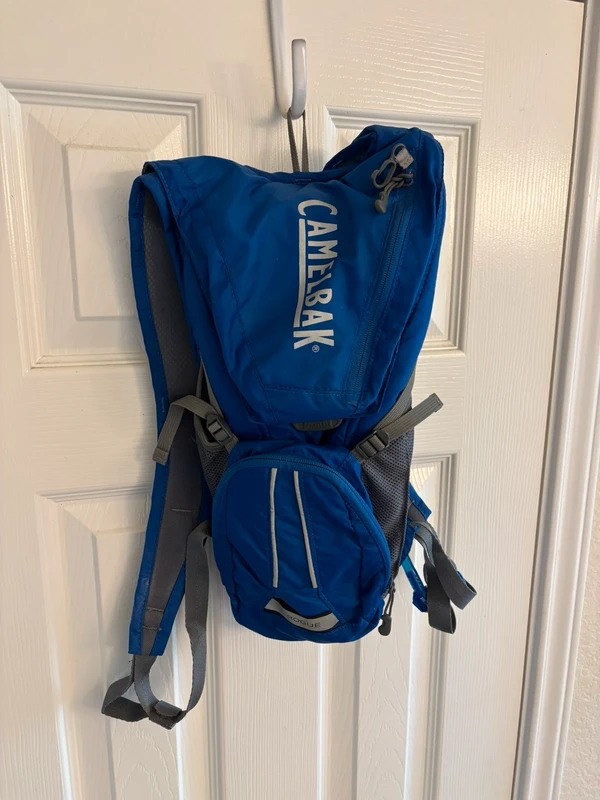 CamelBak Rogue Hydration Pack Blue with Drinking Tube