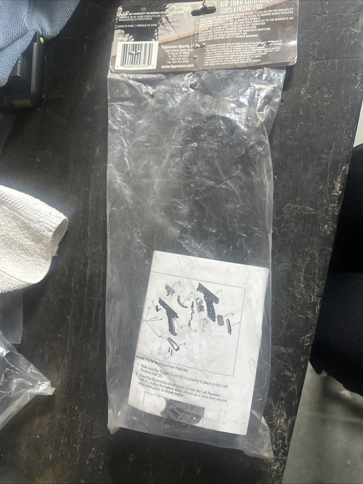 Tippmann X7 Phenom Air-Thru Commando Stock