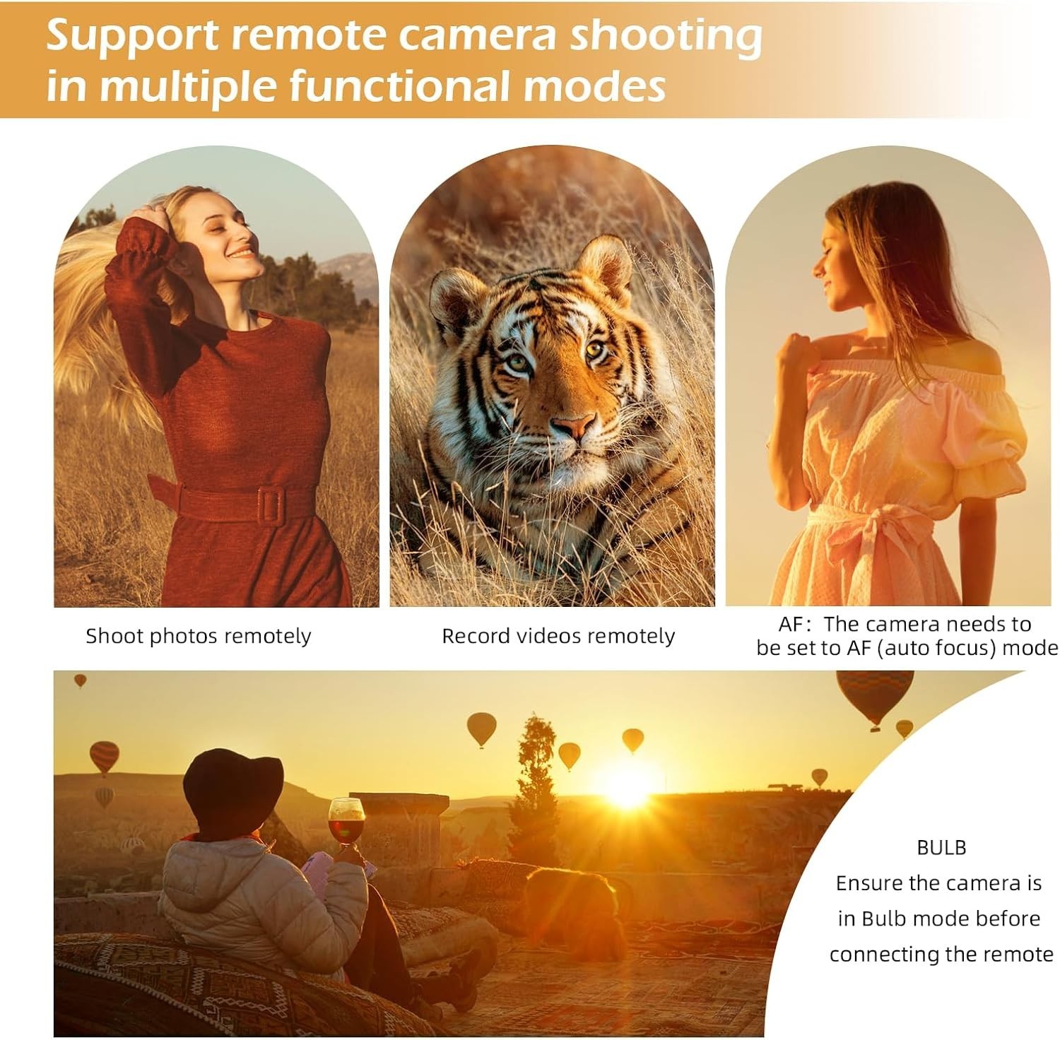 for SONY Camera Tripod Grip with Rechargeable Remote Control Wireless Mount