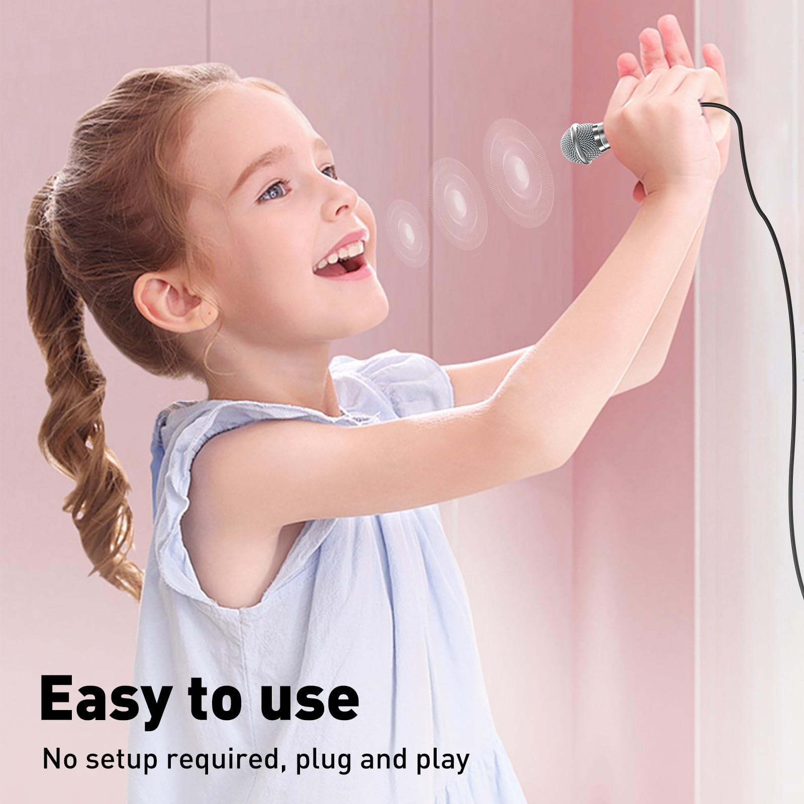 2PCS Mini Microphone for iPhone iPad Small ASMR Tiny Microphone for Video Rec...