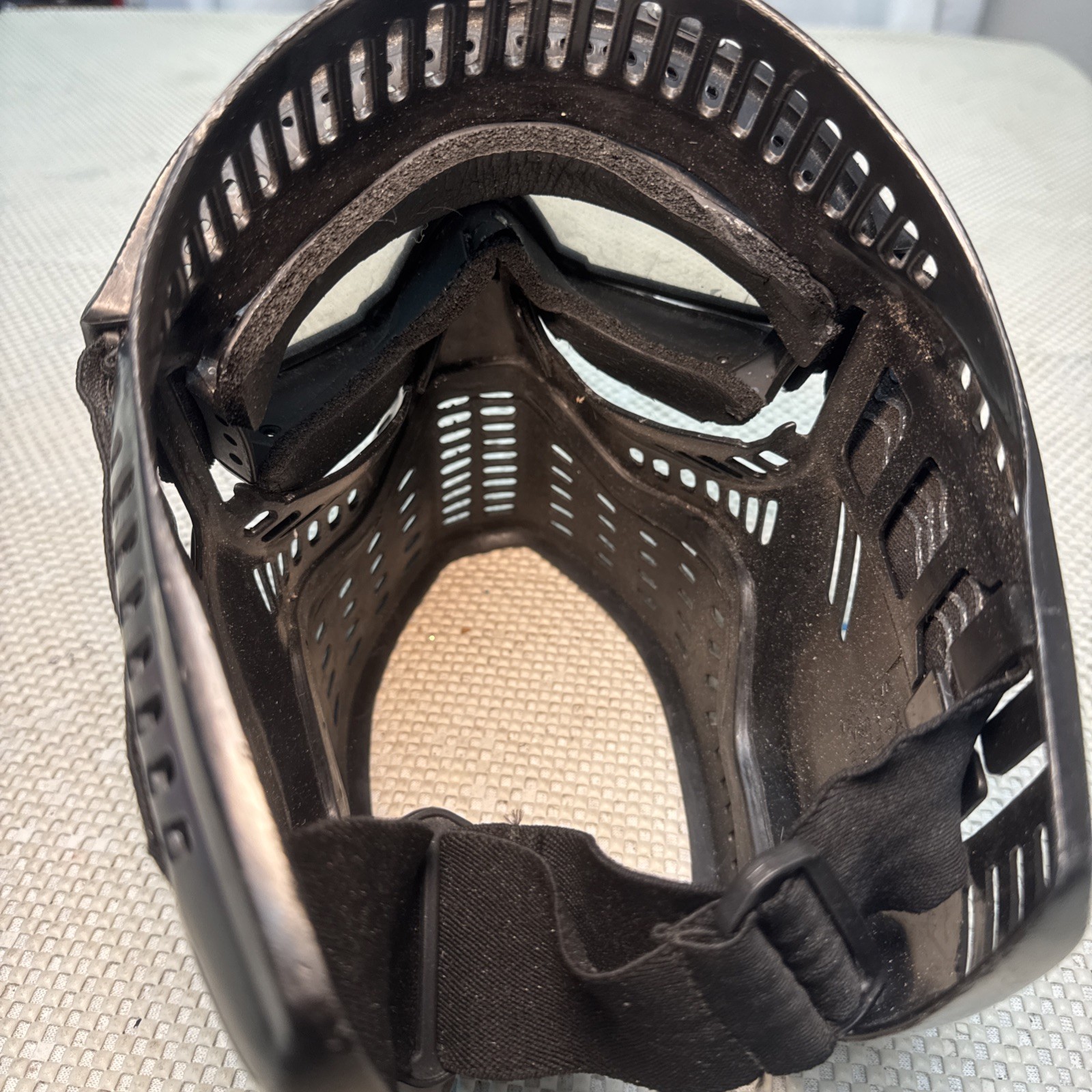JT Paintball Mask Goggles Full Face Shield Black