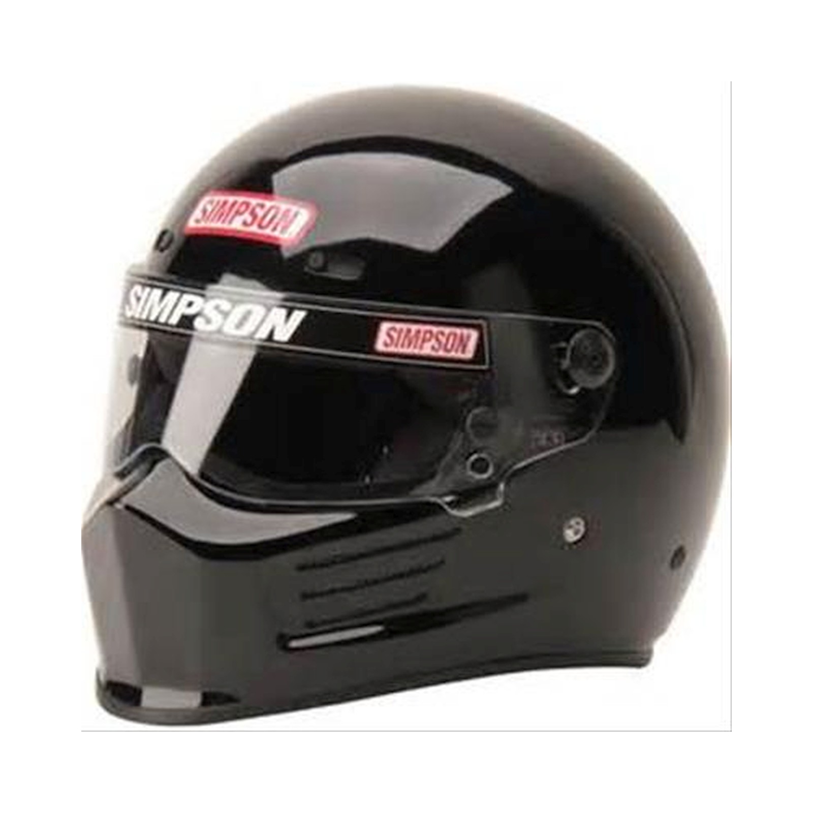 Simpson Racing 7210012 SA2020 Super Bandit Racing Helmet Adult Small Black