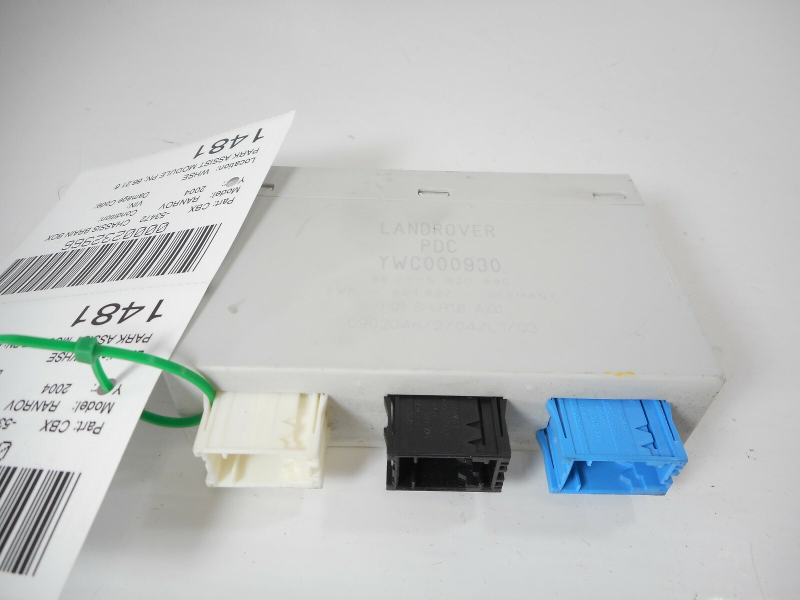 03 04 05 Range Rover Driver Park Assist Control Module OEM