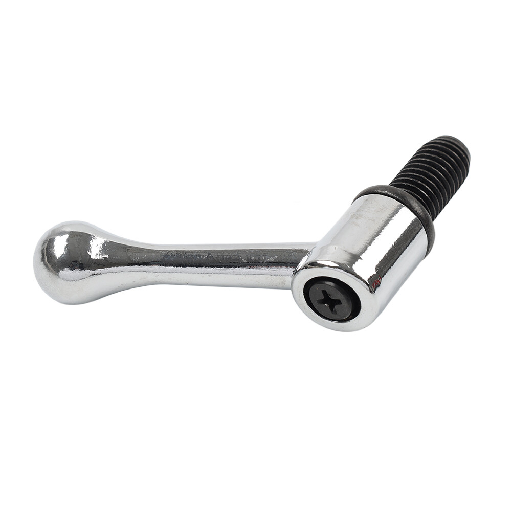 Table Lock Handle M12 Thread Set For Bridgeport Milling Machine 11.8mm Silver