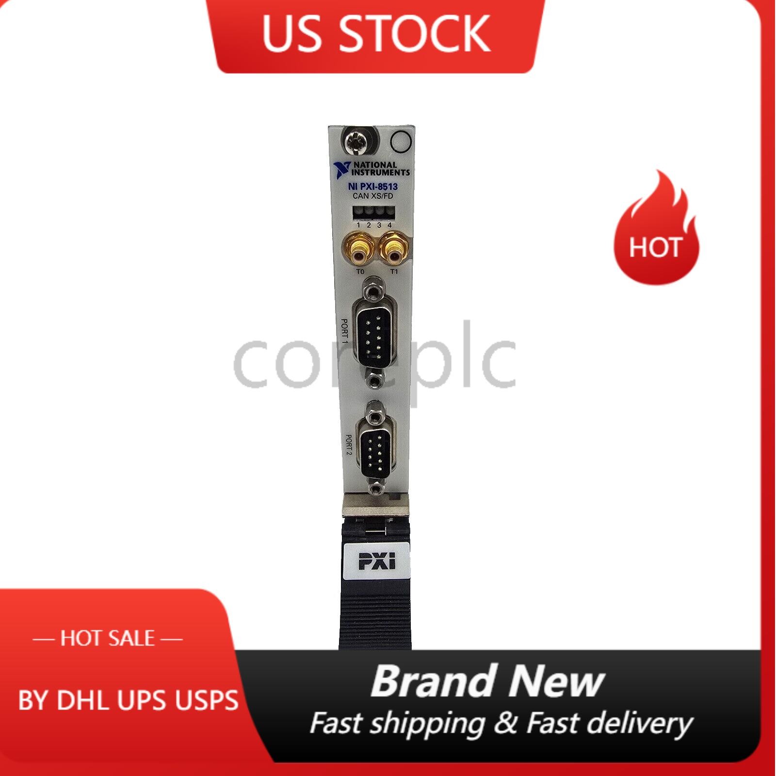 US Free TAX NEW NI PXI-8513 PXI 8513 CAN/XS, XNET 2-port.