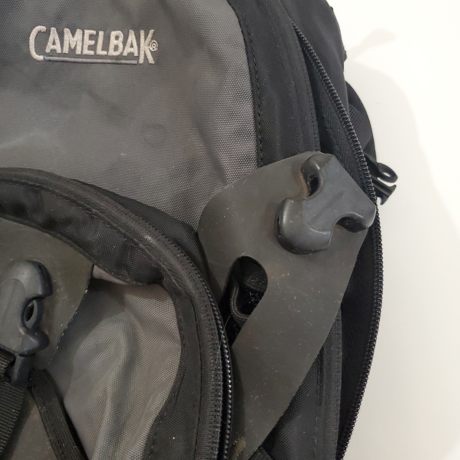 Camelbak M.U.L.E. Hydration Hiking Gray/Black Backpack **No Bladder!!!**