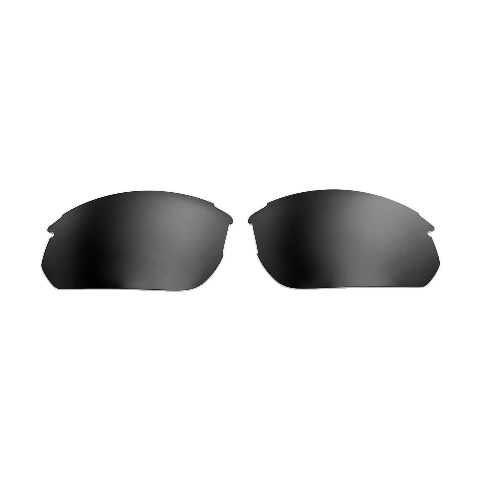 Walleva Two Pairs Polarized Lenses for Smith Parallel 2 - Ice Blue + Black
