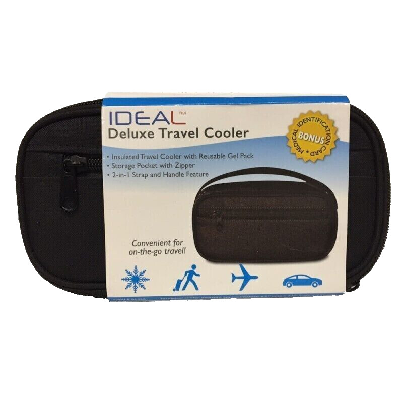 Qty - (2) Medication Cooler-Diabetic Insulin Vial Case, Diabetes Travel Bag
