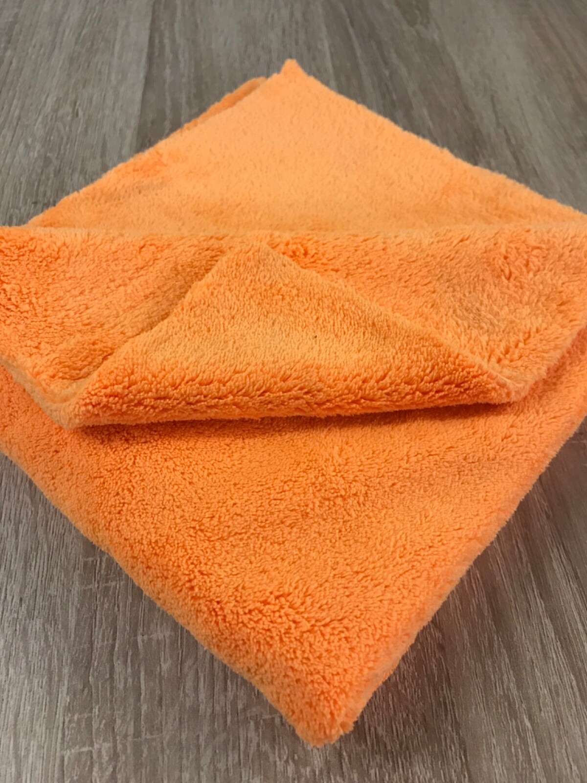 5 x Ultra Plush Korean Microfibre Towel 550gsm Car Detailing Aquila369 Orange