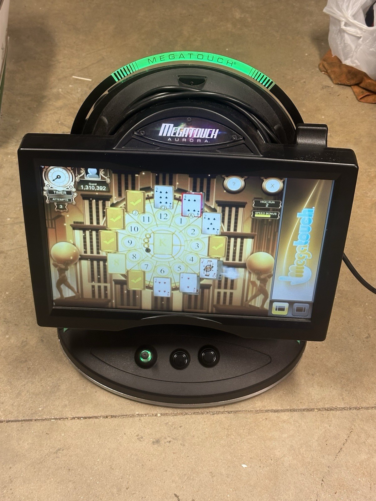 Merit MegaTouch Aurora Video Arcade Multi-Game Machine Home Use
