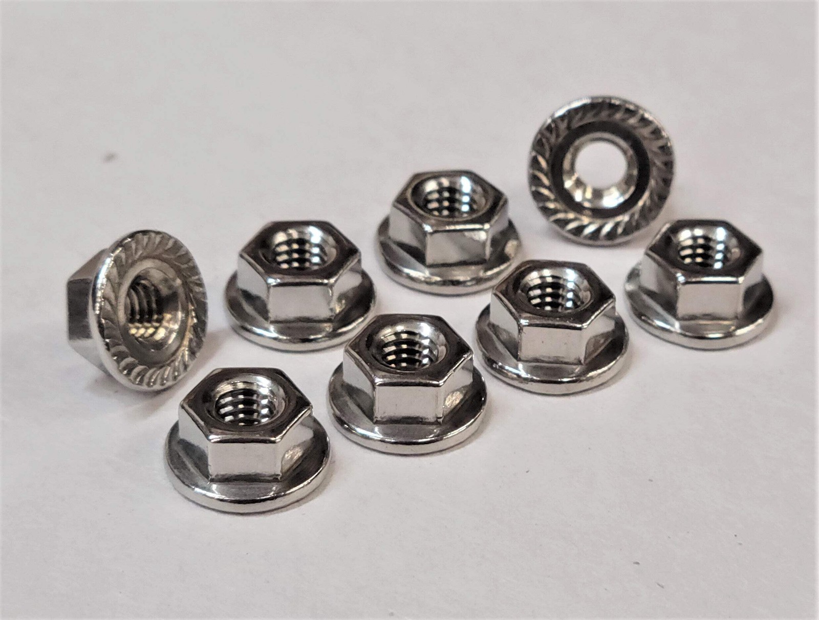 8x Stainless Glow Plug Nuts for 6.6l Duramax LB7-L5P 2001-2023 Chevy GMC