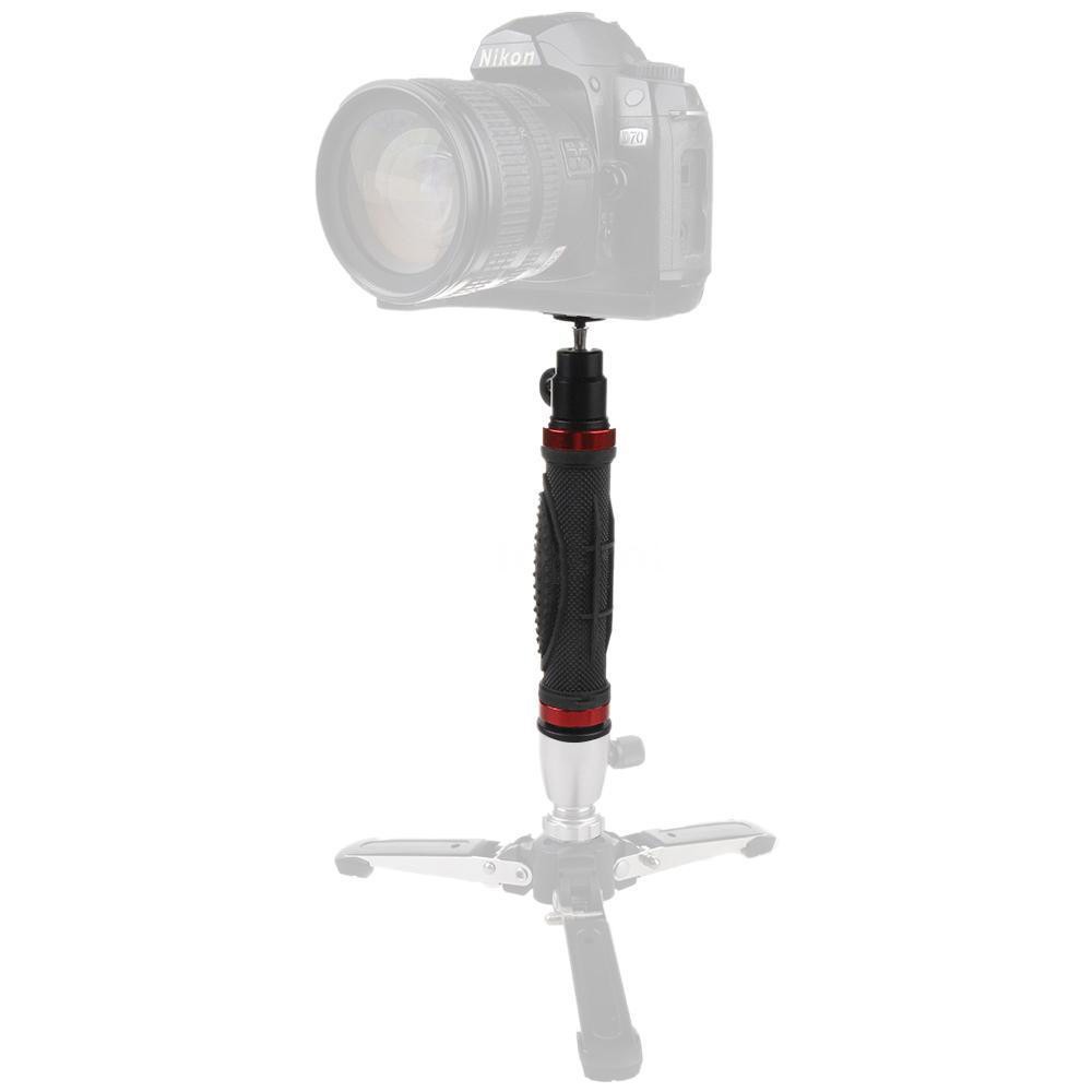 1/4" Handheld Handle Hand Grip Holder Tripod Stabilizer for DSLR Camera Light