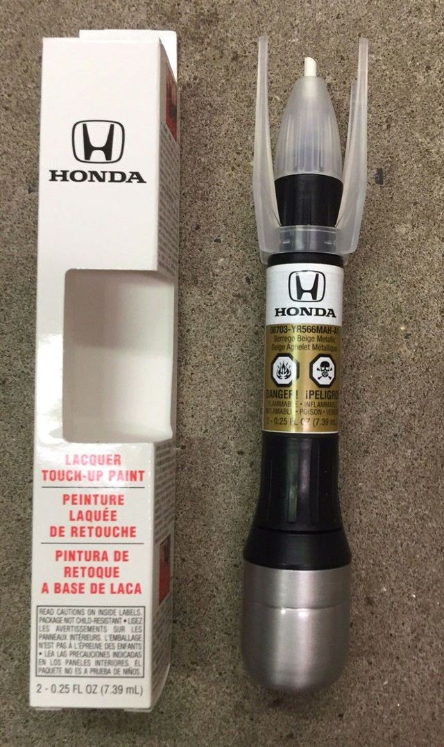 Genuine Honda Touch-Up Paint Pen YR566M Borrego Beige Metallic