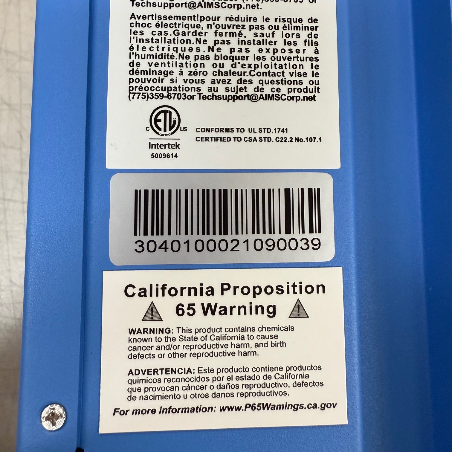 AIMS POWER SOLAR CHARGE CONTROLLER 40 AMP MPPT