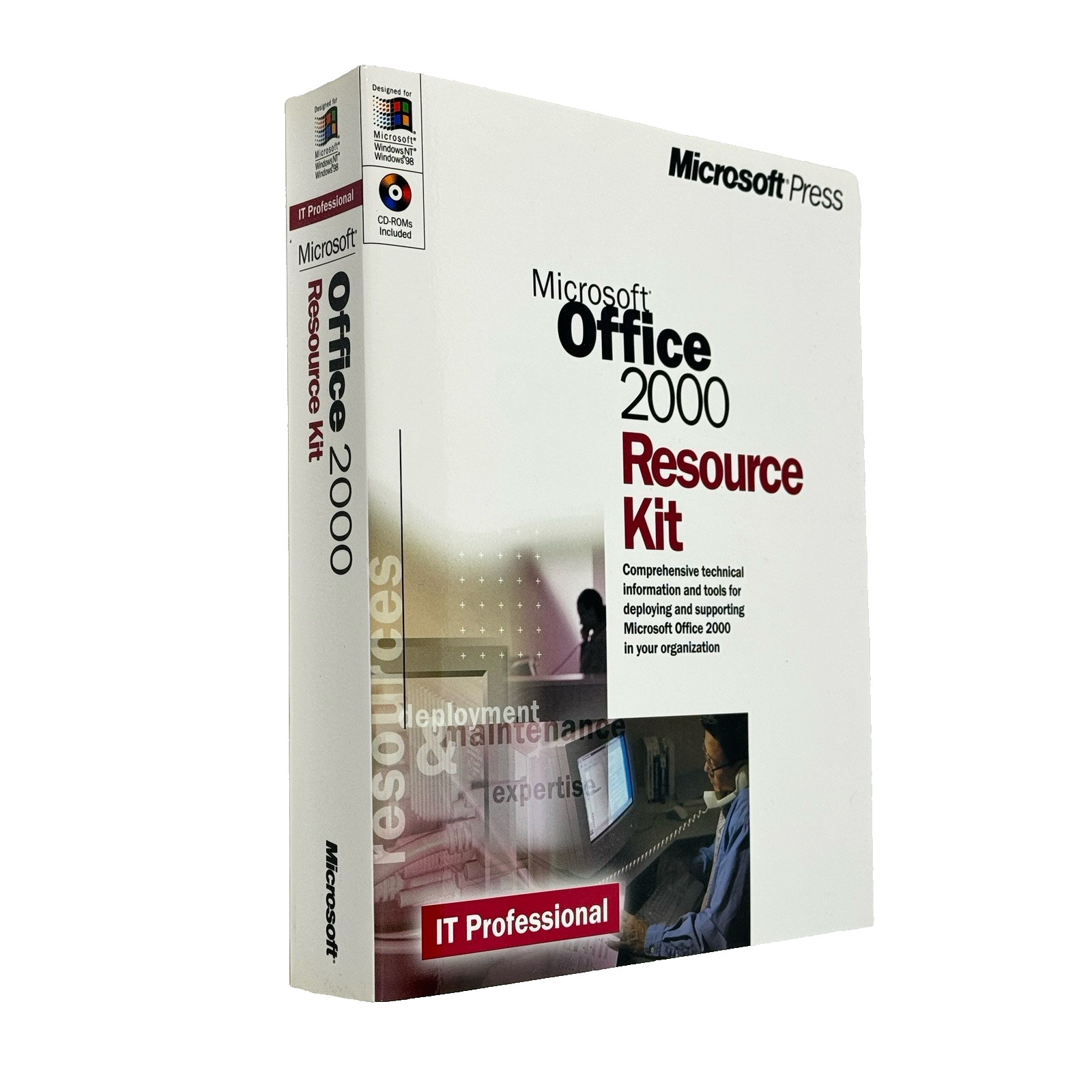 VINTAGE Microsoft Office 2000 Resource Kit With CD, *NEW*