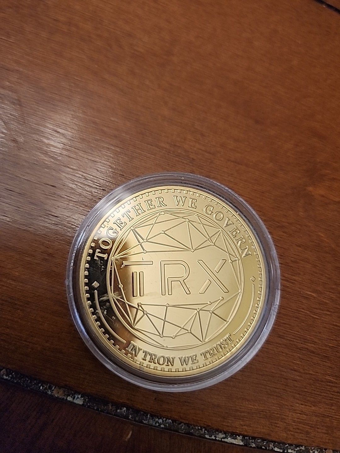 Tron Coin In Tron We Trust Challenge Coin