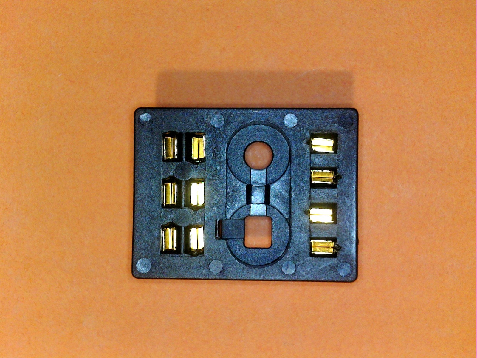 4 PCS TYCO ELECTRONICS 27E713 10 PINS RELAY SOCKET GOLD PLATED "FREE US SHIPPING
