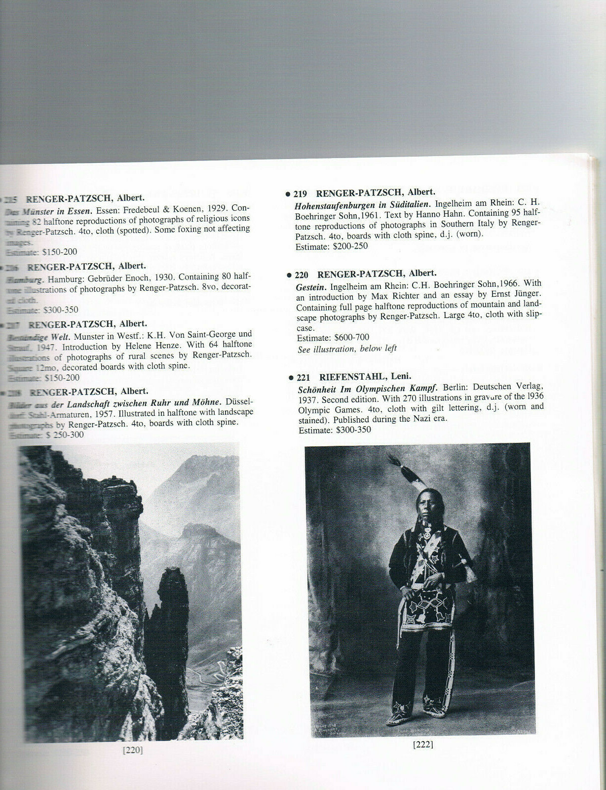 Phillips NY- Photographic Literature, Books, Bindings, Autographs - Feb 9 1982