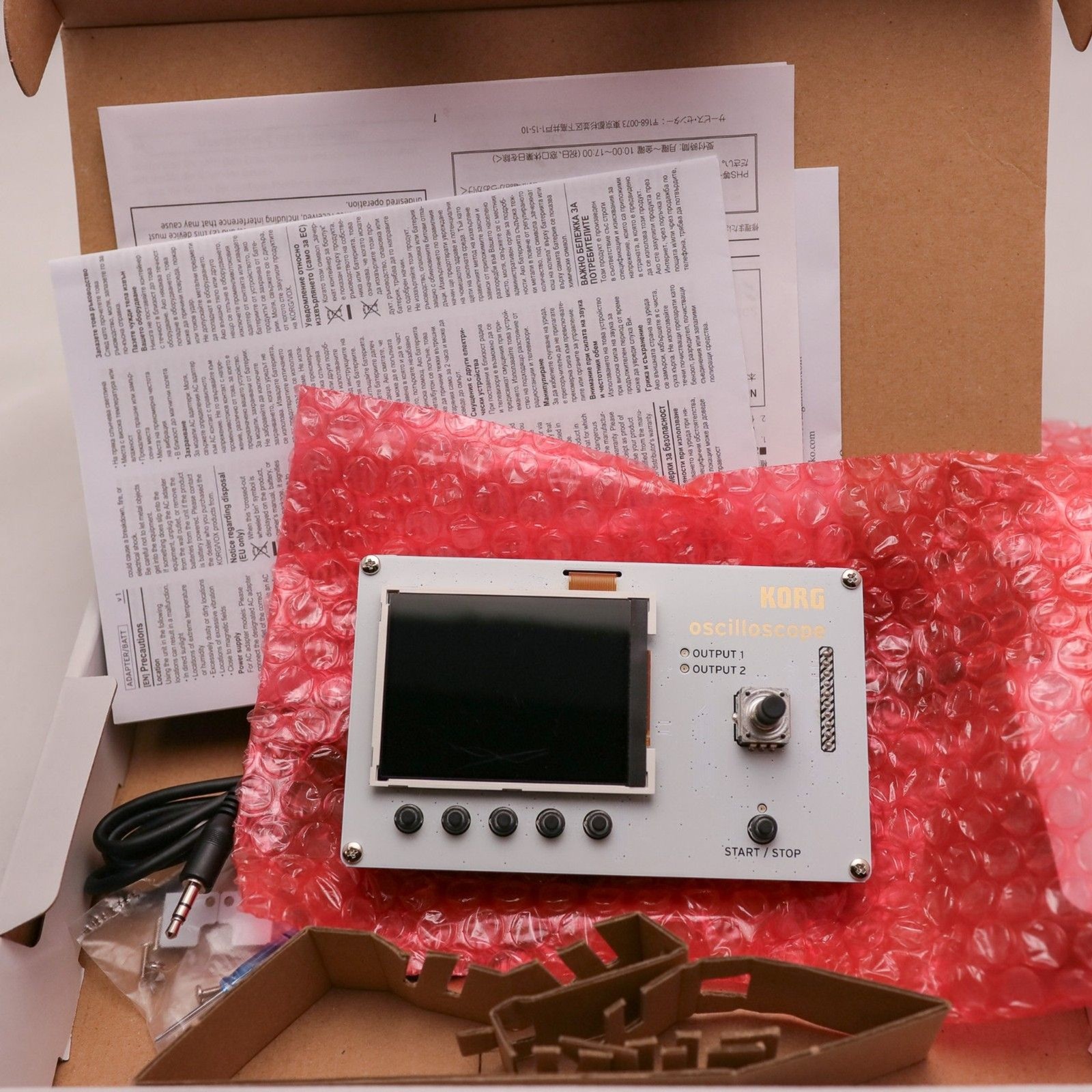 KORG Nu:Tekt NTS-2 Oscilloscope Kit Assembled