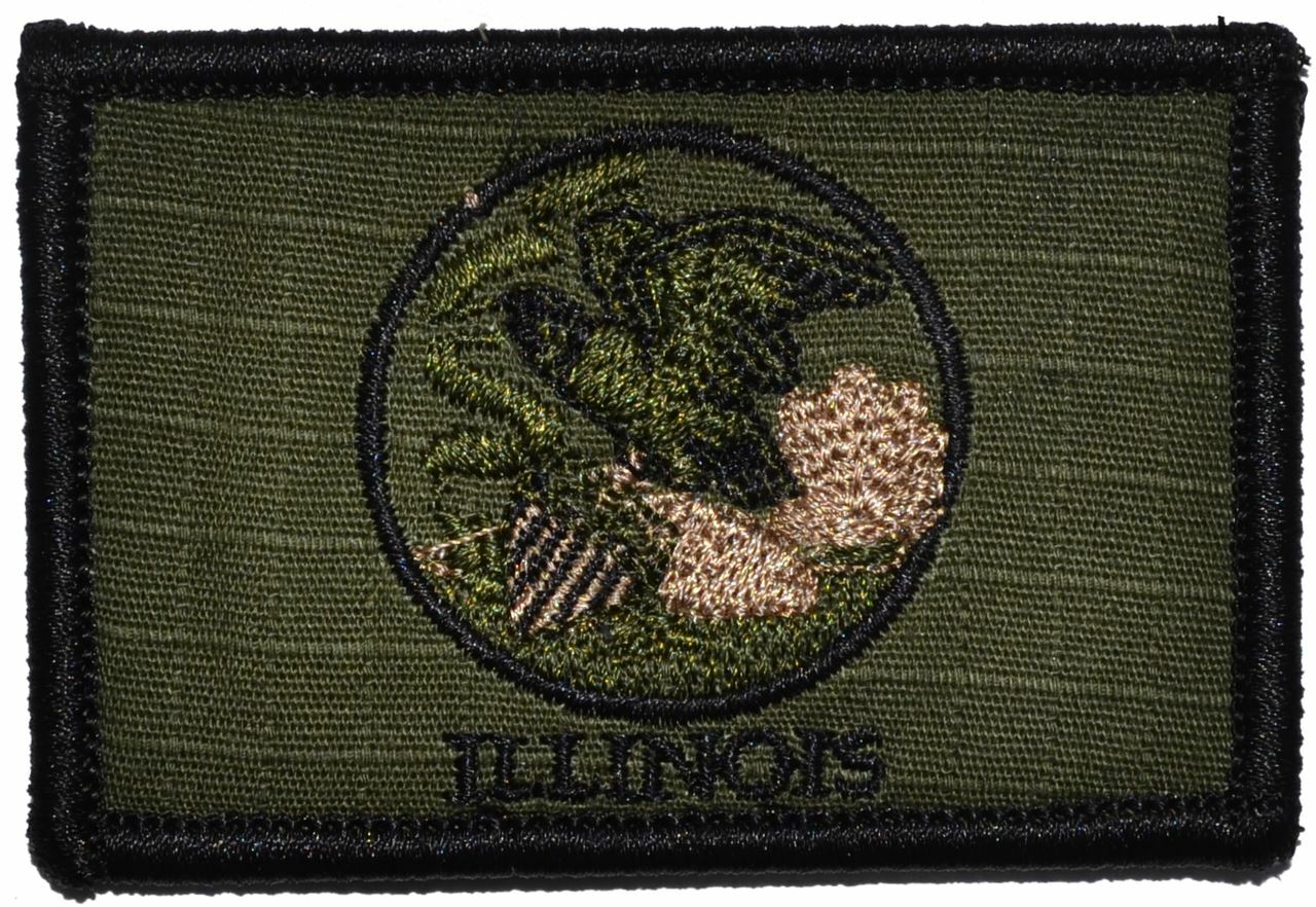 Illinois State Flag - 2x3 Patch