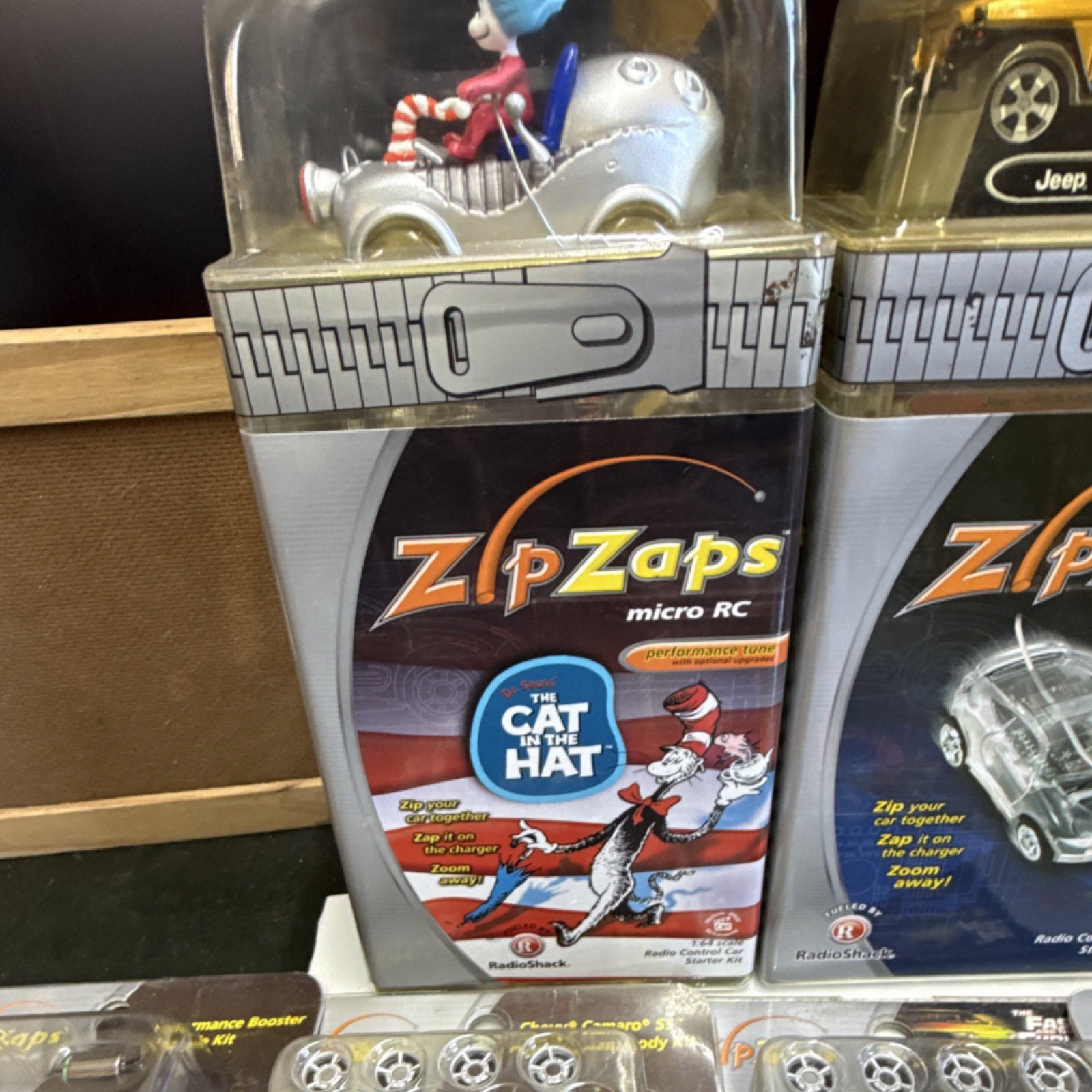 ZipZaps RadioShack Micro RC Cars Lot Cat in the Hat Jeep Fast & Furious Kits