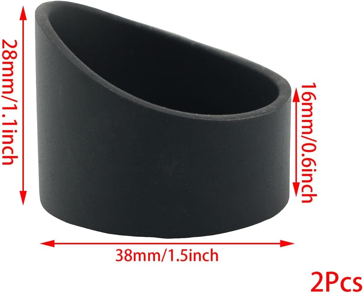 2PCS Binocular Eye Cups Rubber Microscope Eyepiece Cups...