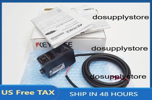 Keyence FD-XA1 Clamp-On Type Flow Sensor FD-X Series Controller Tested & Working
