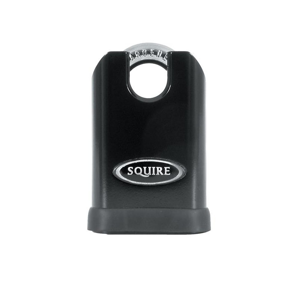 Squire SS50CP5 Stronghold Solid Steel & Brass Padlock 50mm Closed Shackle CEN3