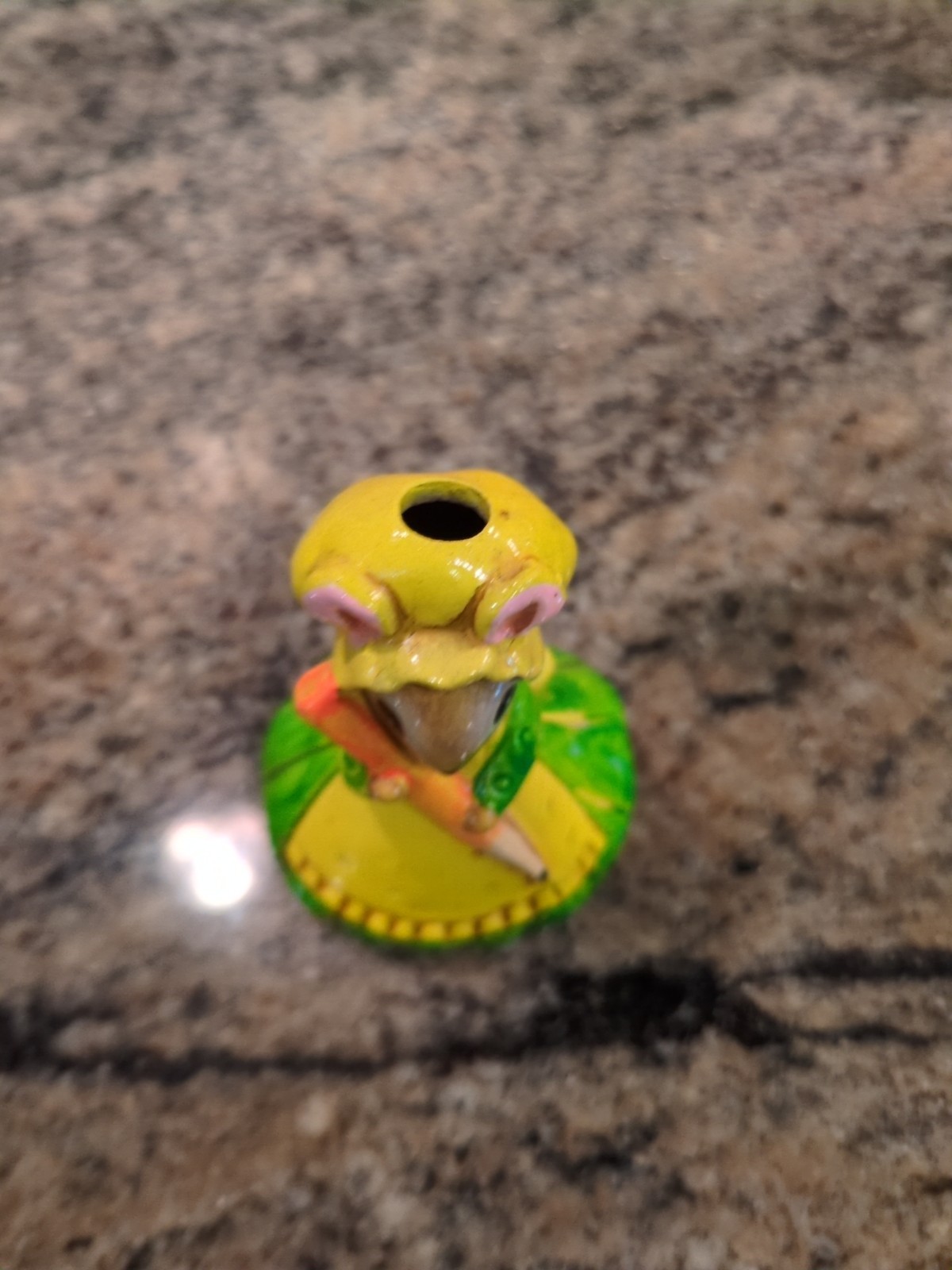 Lorrie Designs Lady Mouse Pencil Sharpener-NO sharpener