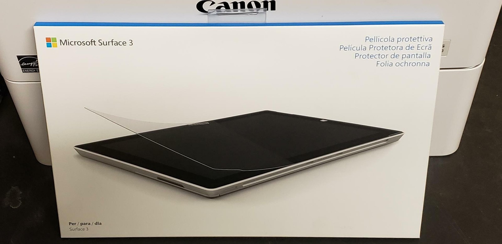 Microsoft Surface 3 Screen Protector Tempered Glass Model GW4-00008