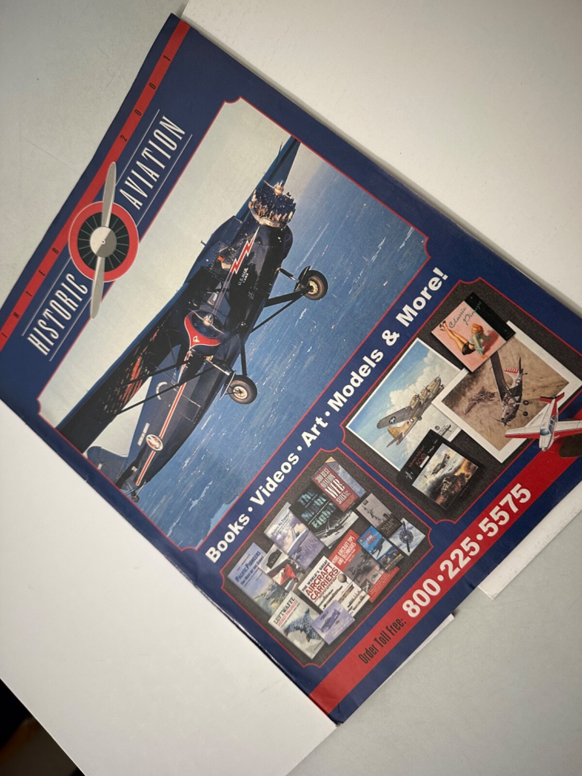 HISTORIC AVIATION Official CATALOG - Winter 2001!