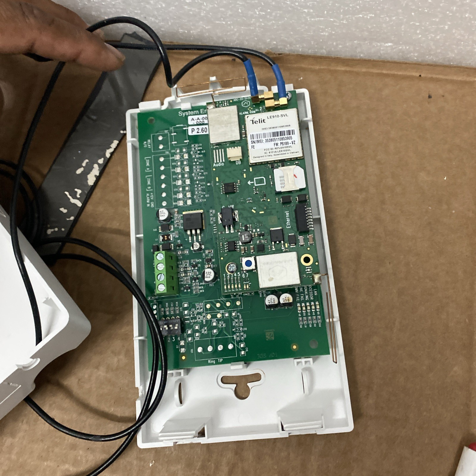 Alarm.com ADC-SEM-200 System Enhancement Module for Ademco Vista