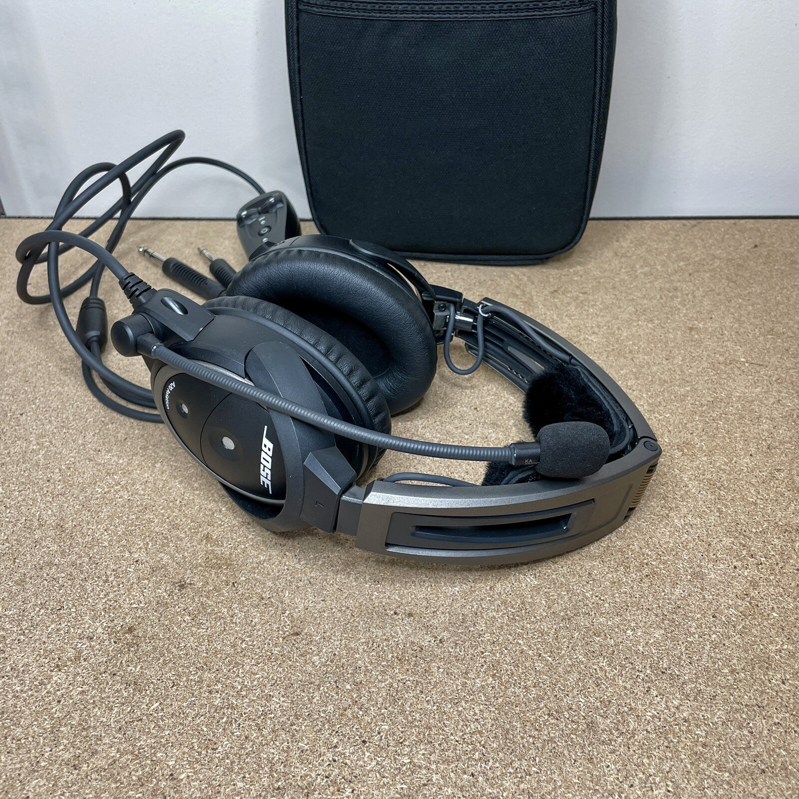 Refurbished Bose A20 Aviation Headset GA Plugs Bluetooth - Exchange Available