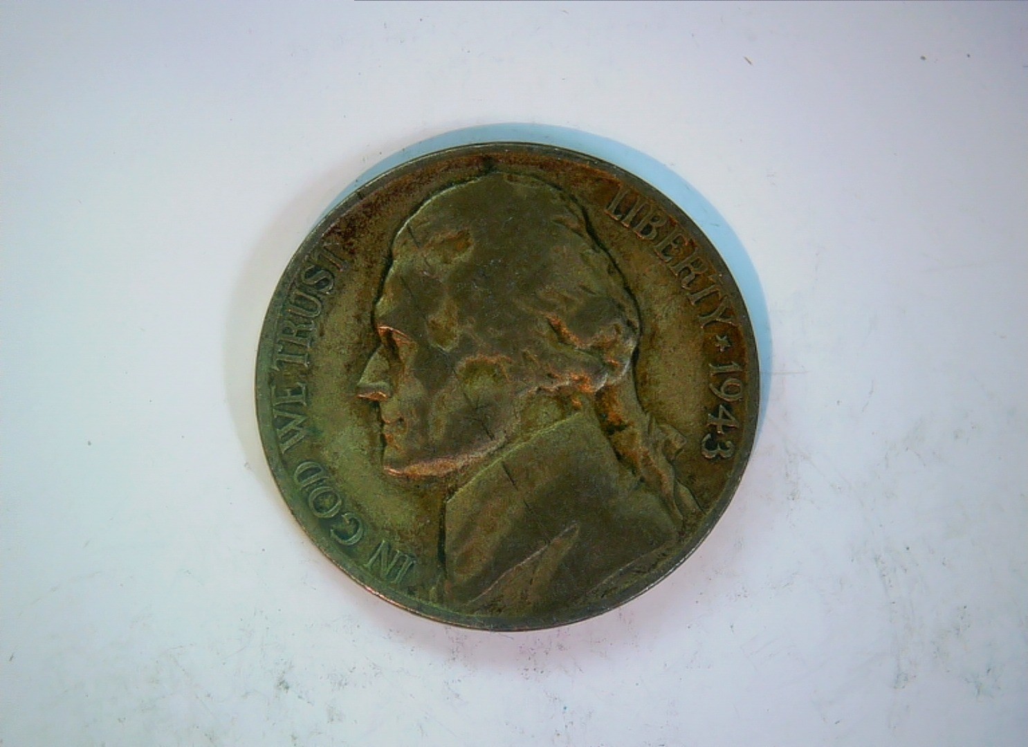 United States of America 1943 5 Cents Jefferson Coin