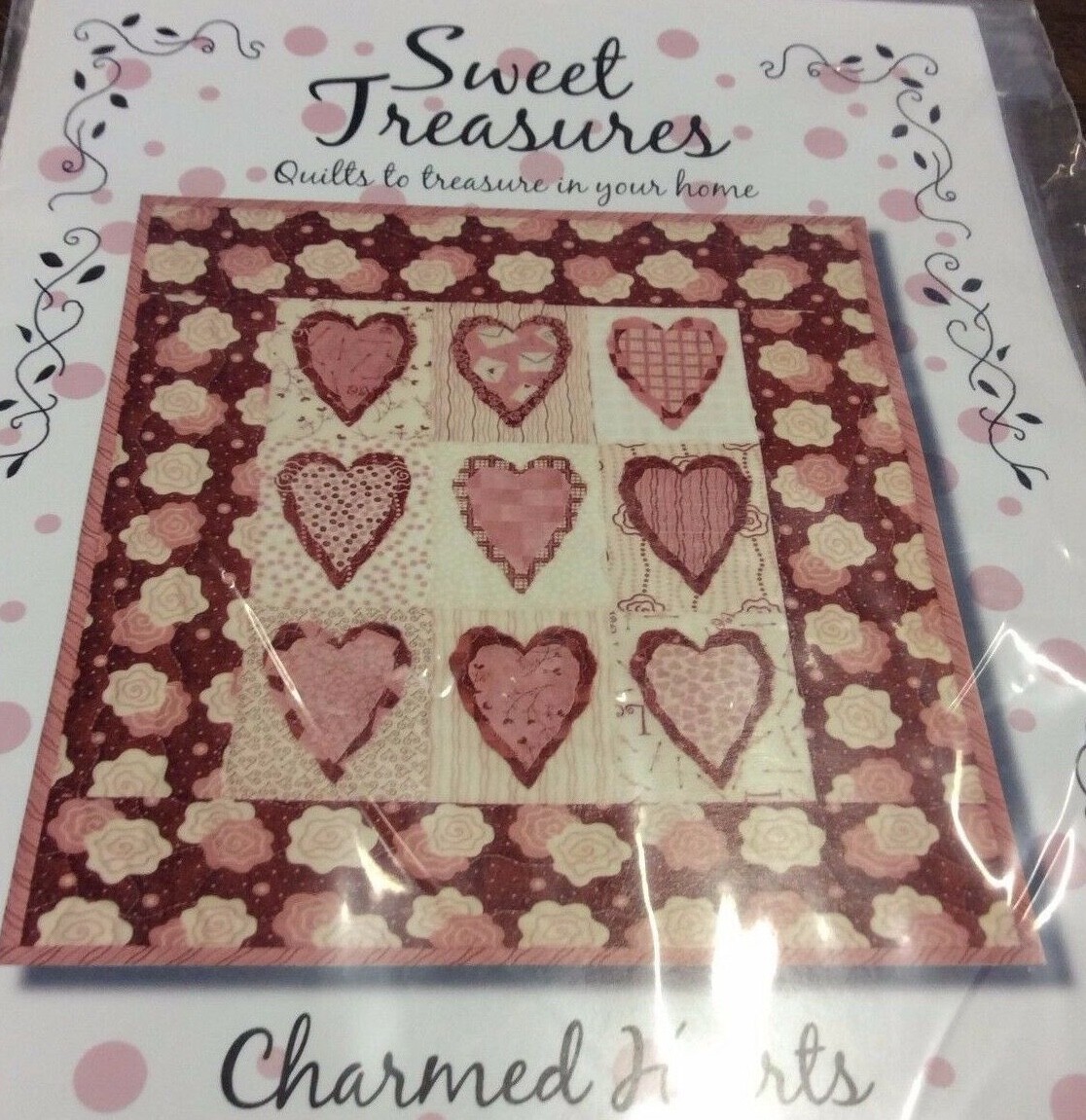 CHARMED HEARTS PATTERN #ST 202 BY SWEET TREASURES