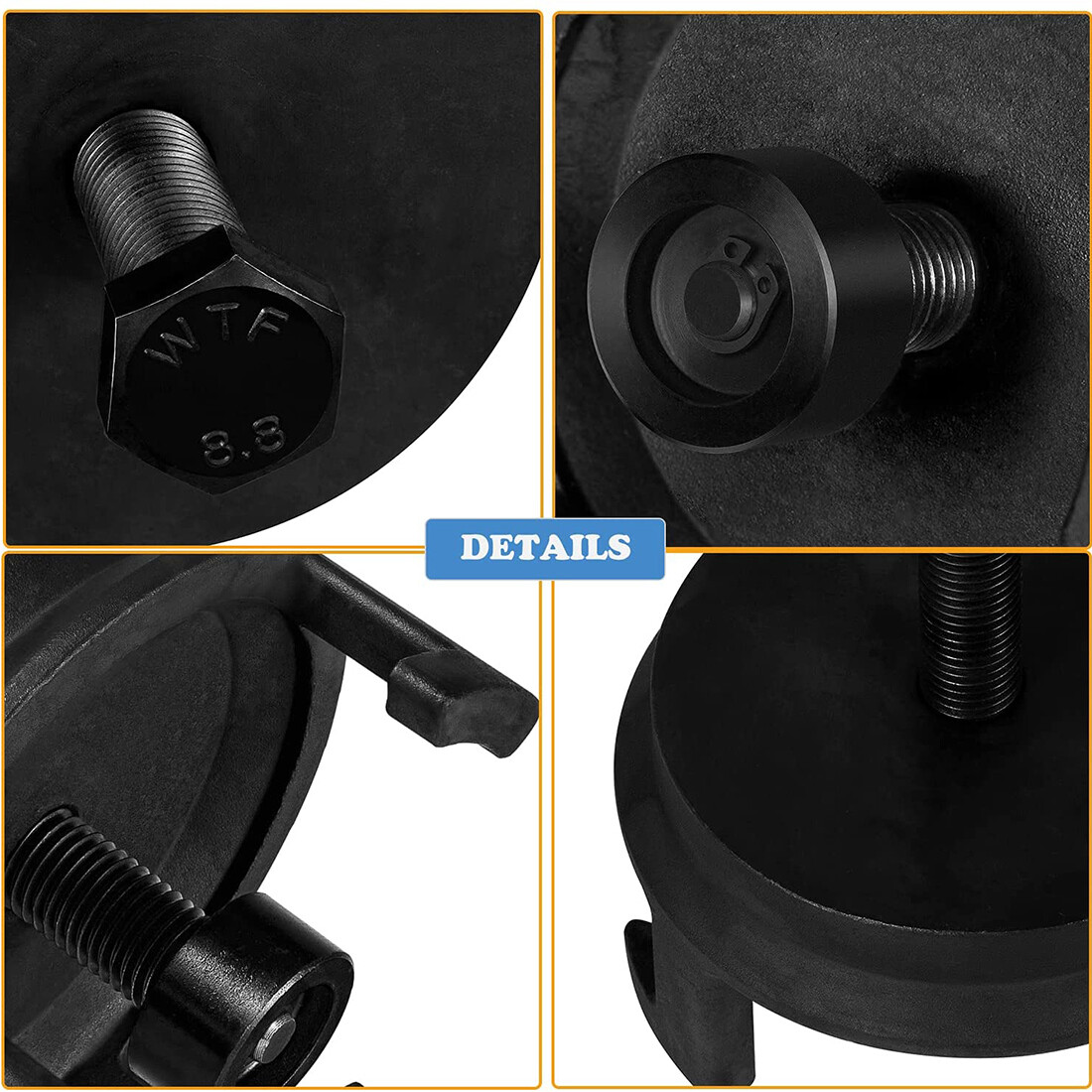 For GM Dodge Jeep Chrysler US Balancer Puller Crank Pulley Puller Tool 25264