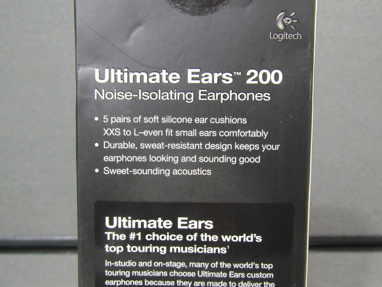 Logitech Ultimate Ears 200vi Black In-Ear Headset