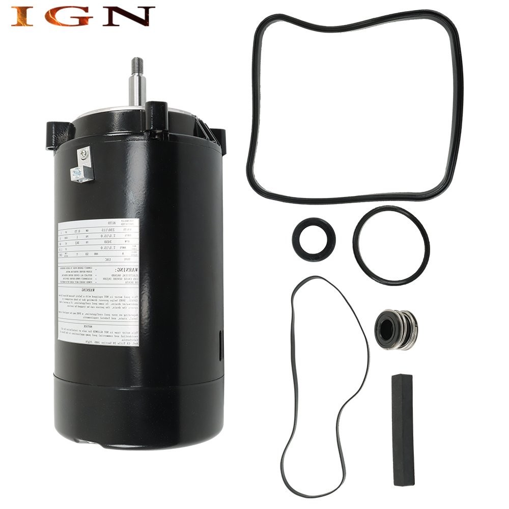 1 HP Pool Pump SP2607X10 UST1102 Pool Pump Motor Kit 230/115V Swimming Pool Pump