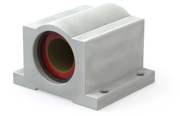 1" Linear Pillow Block Bearing: Self-Aligning , 1 " Inside Dia TWA16UU