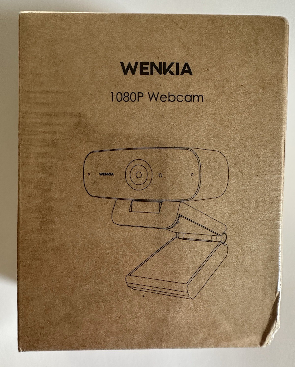 Wenkia Webcam 1080p Full HD Live Streaming Camera/Noise Reduction PC-W3 SEALED