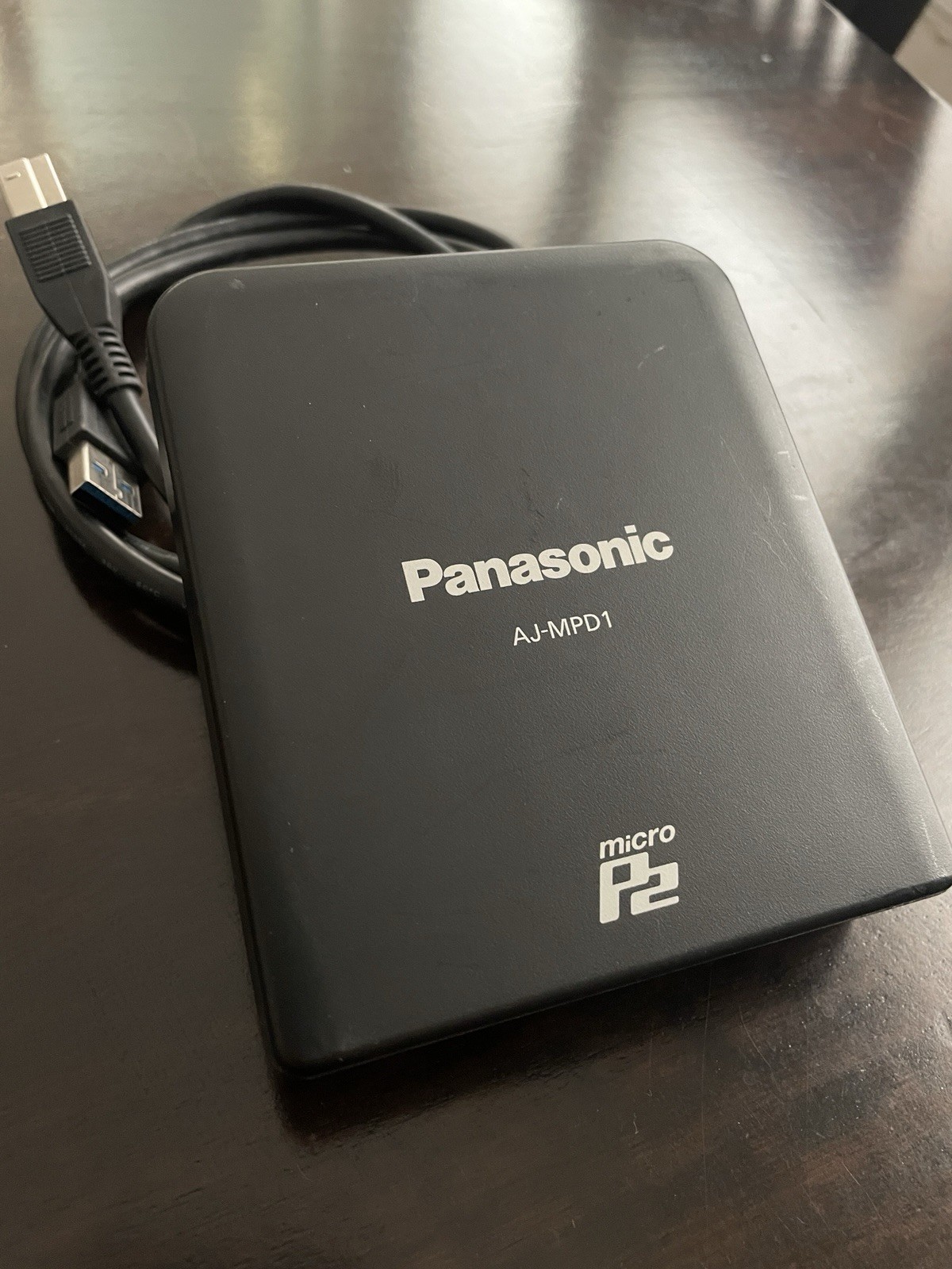 Panasonic AJ-MPD1 microP2 Dual Slot USB 3.0 Card Reader